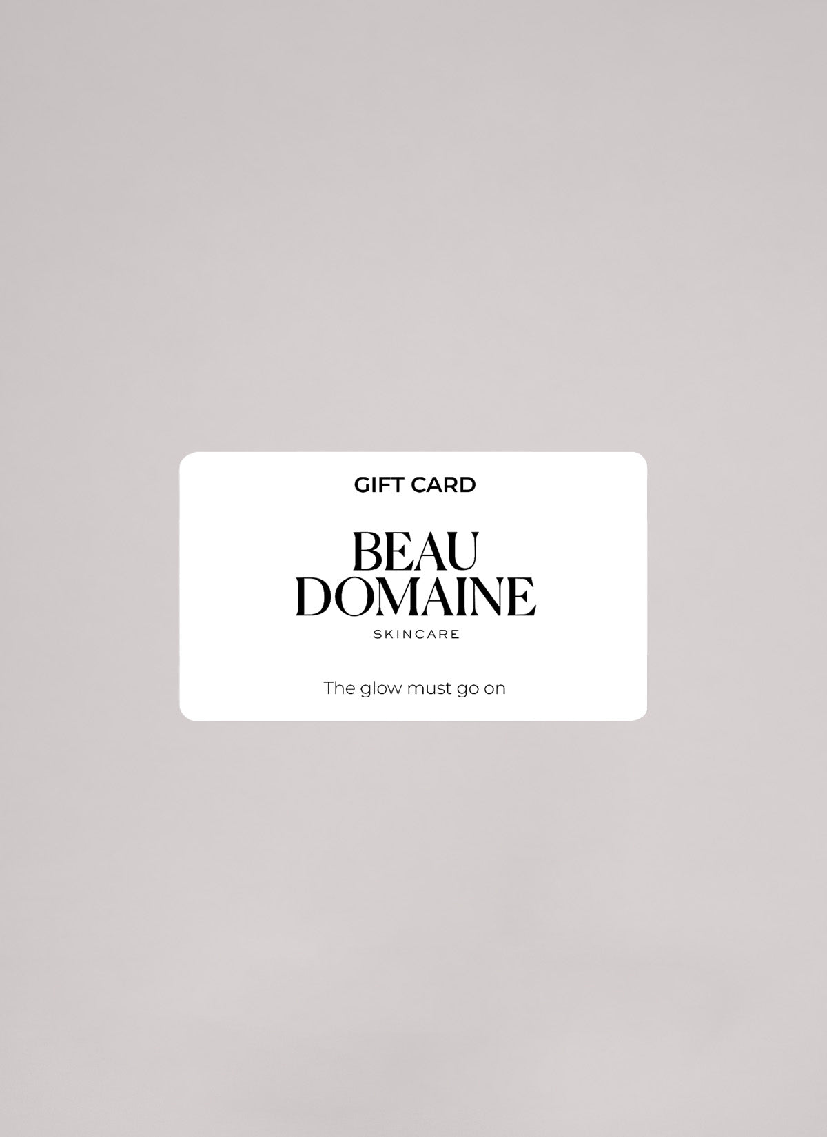 The Gift Card